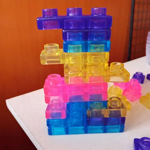Soft Gummy Jelly Sensory Building Blocks 40 pieces
