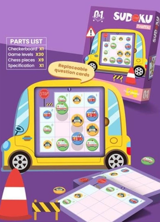 Sudoku Traffic Board Game CAB