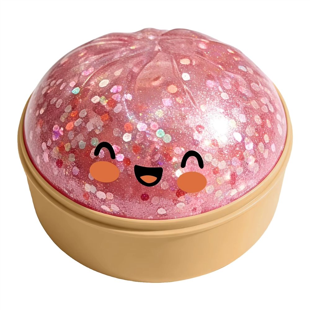 Random Color Super Squishy Stress Cube Dumplings Squeeze Toy - 1 Pcs