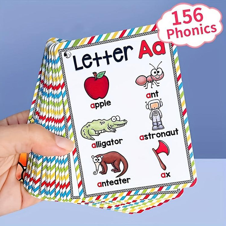 My Mini Alphabet with Phonics Learning Flipbook 27pcs