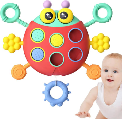 Ladybug Pull String Sensory Activity Play