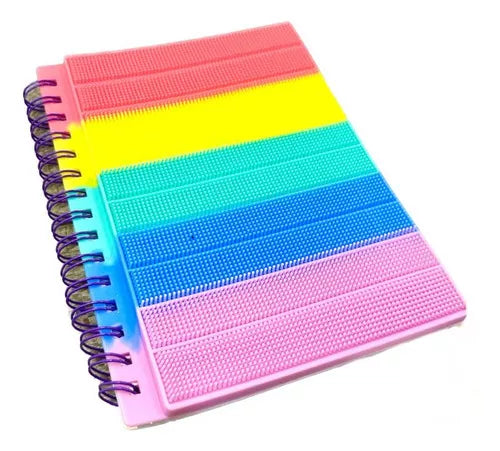 Silicone Pop Fidget Notebook Dairy - LBT