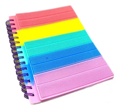 Silicone Pop Fidget Notebook Dairy - LBT
