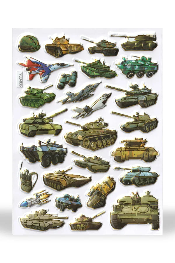 Miltary Vehicle Sticker Sheet - LBT