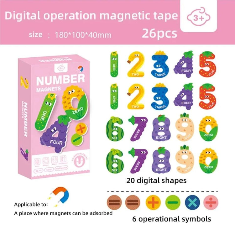 Magnetic Number 0-9 Puzzle KABY