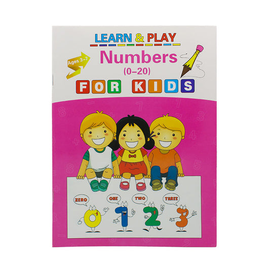 Learn and play number book LAS-D03