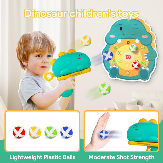 Dinosaur Sticky Ball Dart Game KABY