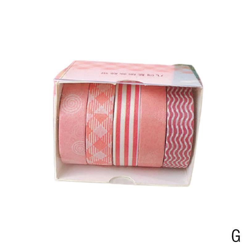 Decorative Washi Tape Set 5pcs - LAS