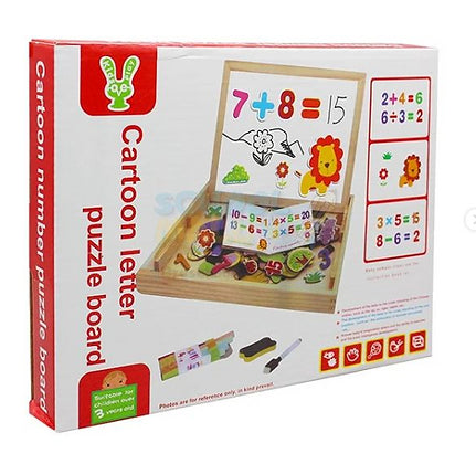 Cartoon study magnetic Learning board LAS-015