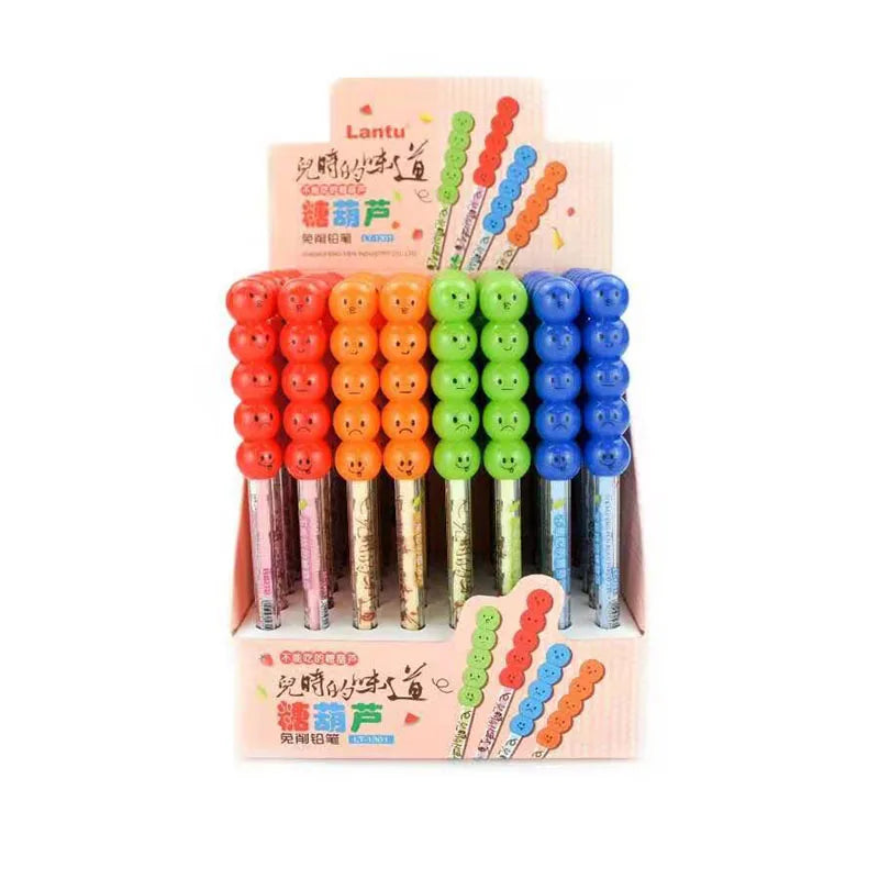 Smiley Bullet Fancy Pencils - LBT