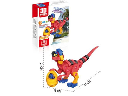 3D Dinosaur Foam Puzzle - LTT