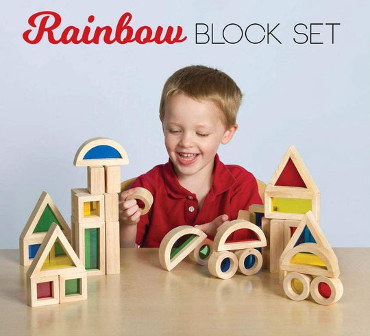 Acrylic rainbow blocks LAS