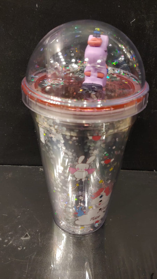 Sipper unicorn glitter bottle RHAC