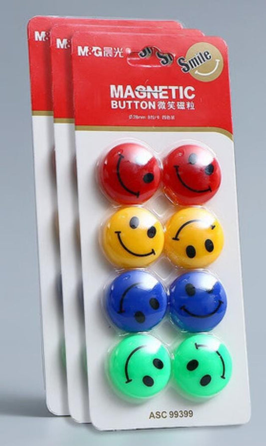 Magnetic button 8 piece LAS-X-3008