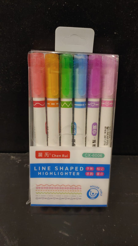 Highlighter line shape RHAC-6006