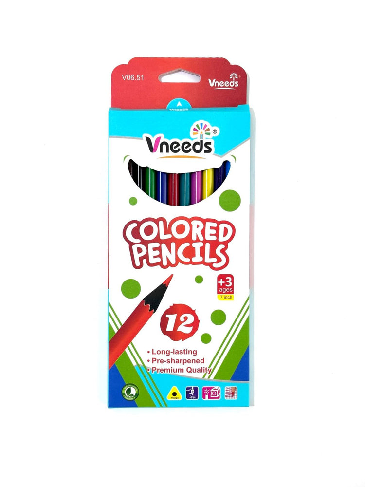 Colors pencils Vneeds 12 piece LAS-V0651