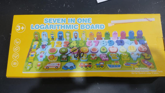 7 in 1 logarithm learning board LAS