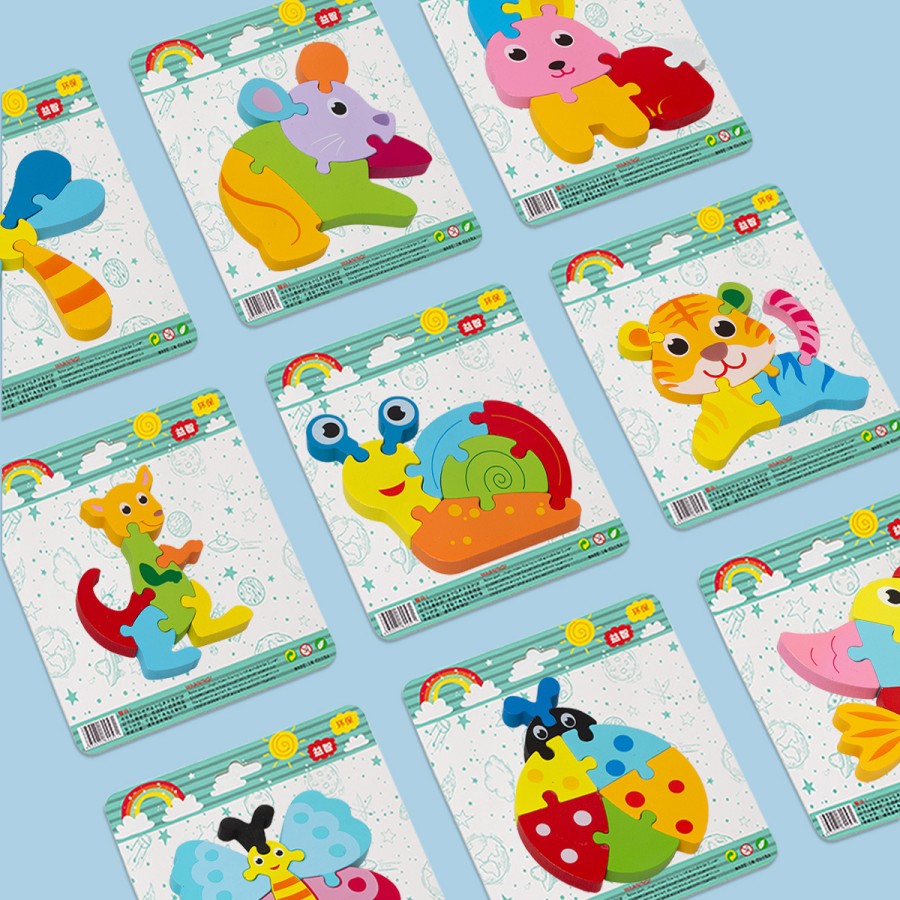 Animal Puzzle Wooden Learning Toy - RMSK