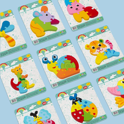 Animal Puzzle Wooden Learning Toy - RMSK