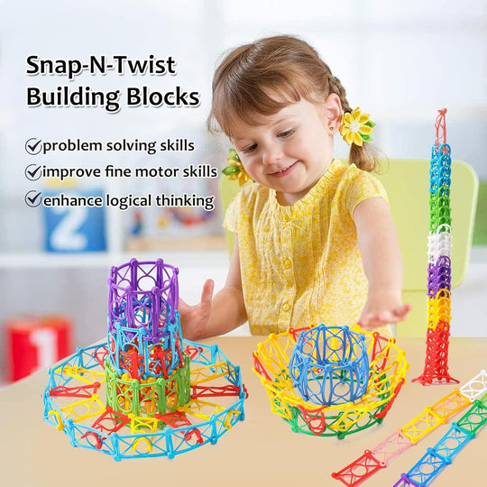 Flexible construction building set LAS