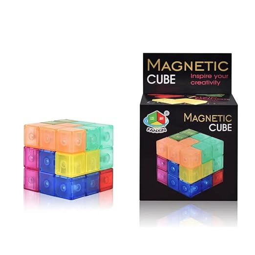 Colorful Magnetic Cube Puzzle - RBT