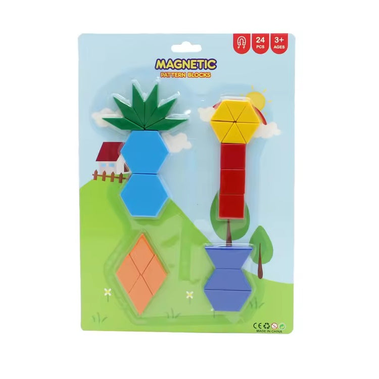 Magnetic Pattern blocks LRY