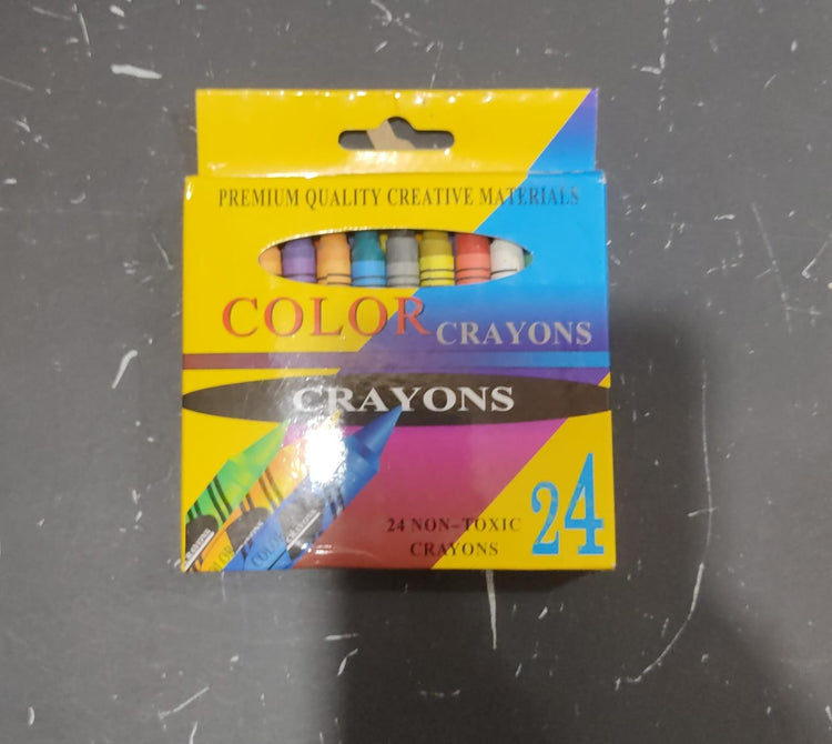 Crayons color pack of 12 LAS-024