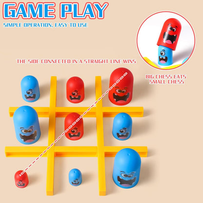 Gobble Tic Tac Toe Family Board Game CAB