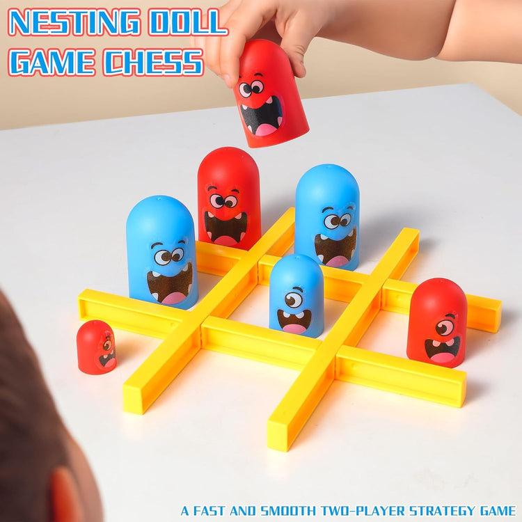 Gobble Tic Tac Toe Family Board Game CAB