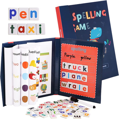 Magnetic Alphabet Spelling Learning Book