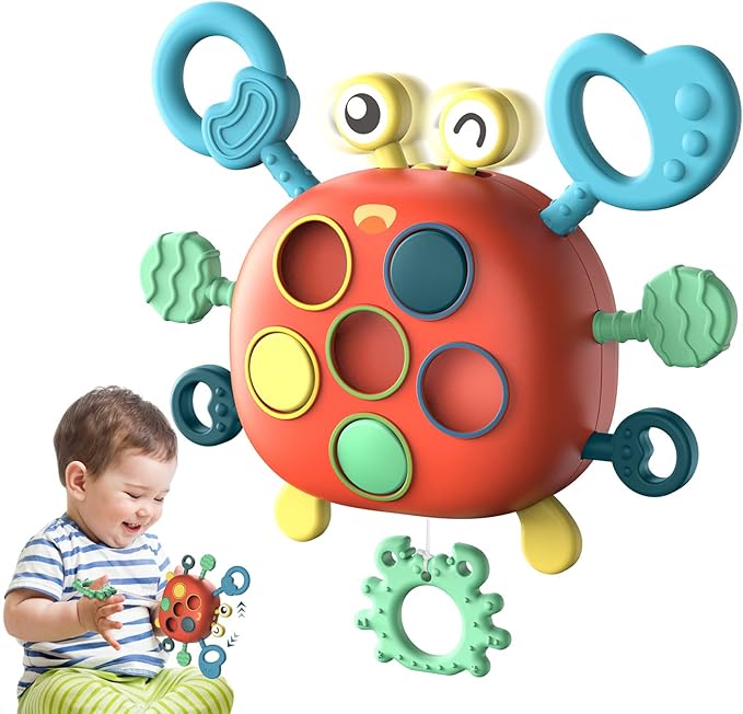 Ladybug Pull String Sensory Activity Play CAB