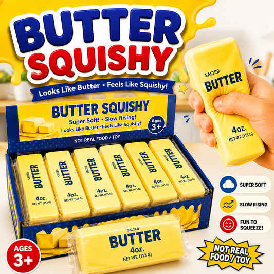 Squishy Realistic Butter Stick Super Soft Slow Rising Sensory Toy - 1 Pc