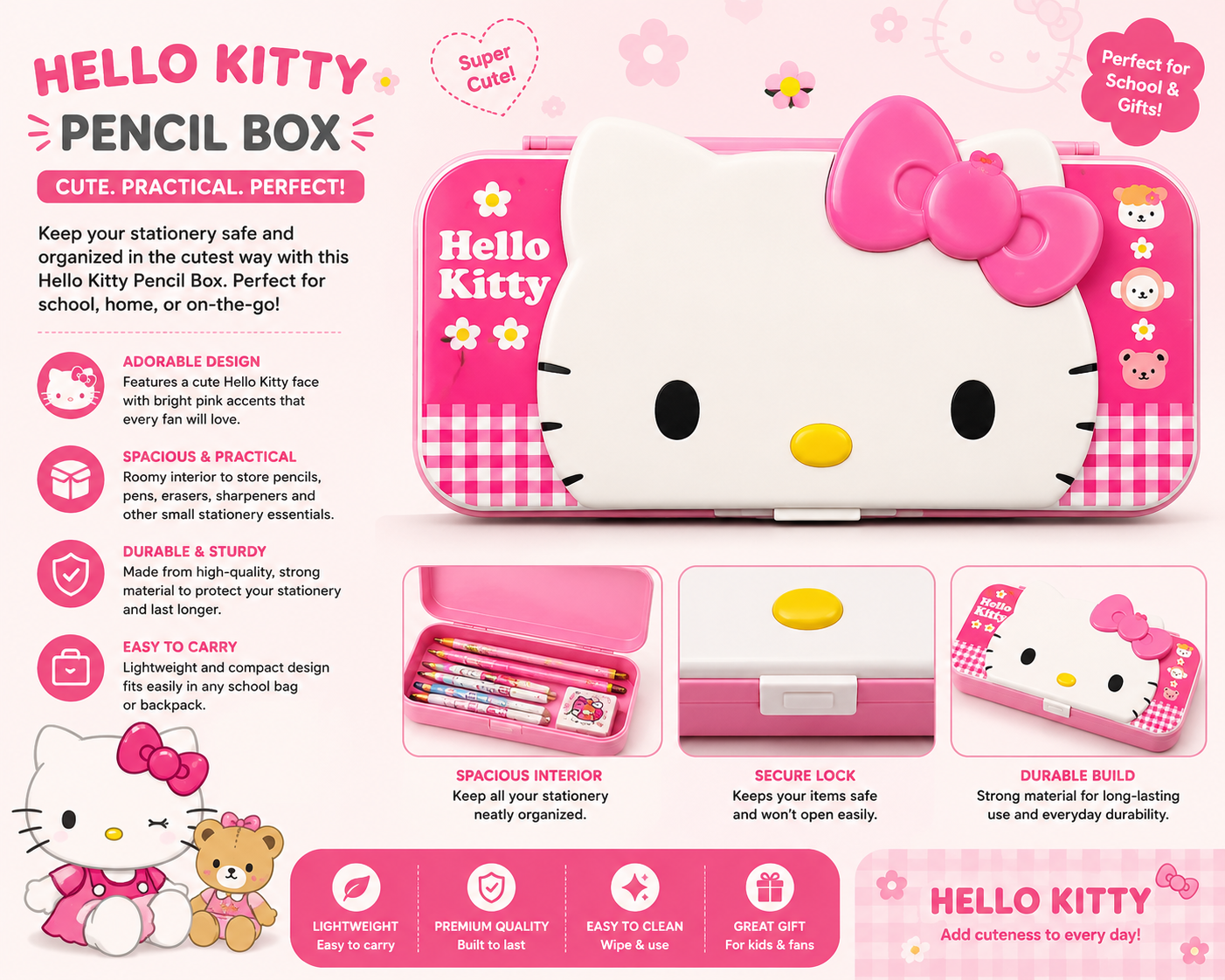 Hello Kitty Pencil Case – RHAC