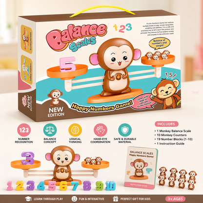 Monkey Balance Scales Educational Game - LTT