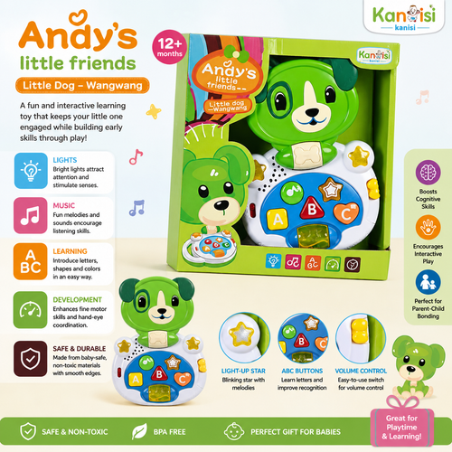 Andy's Little Friends – Little Dog Learning Toy - LTT