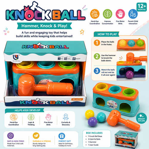 Knock Ball Hammer Toy - LTT