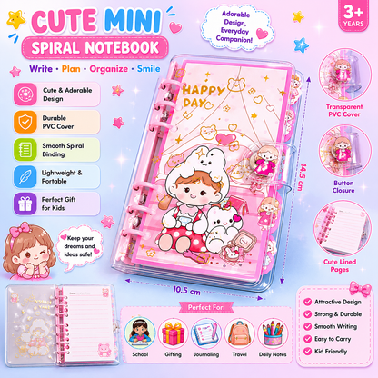 Cute Mini Ring Notebook - LBT
