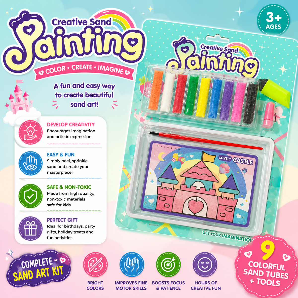 DIY Creative Sand Art Painting Kit