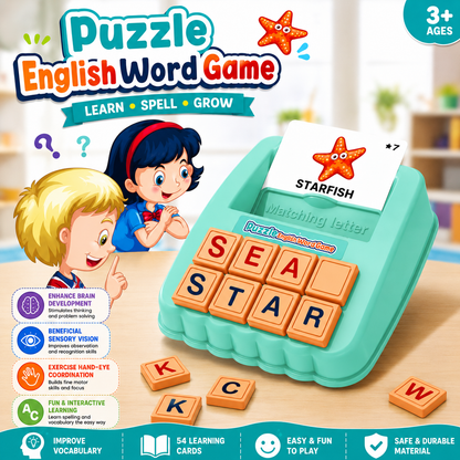 Matching Letter Word Building Game