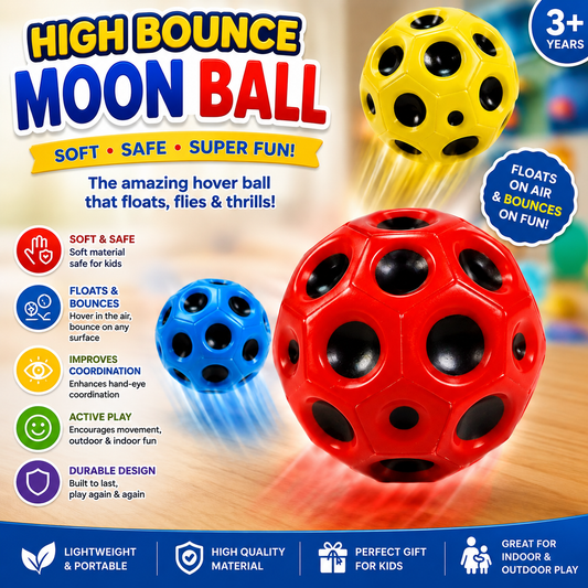 High-Bounce Moon Ball