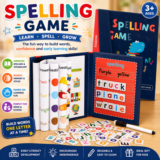 Magnetic Alphabet Spelling Learning Book