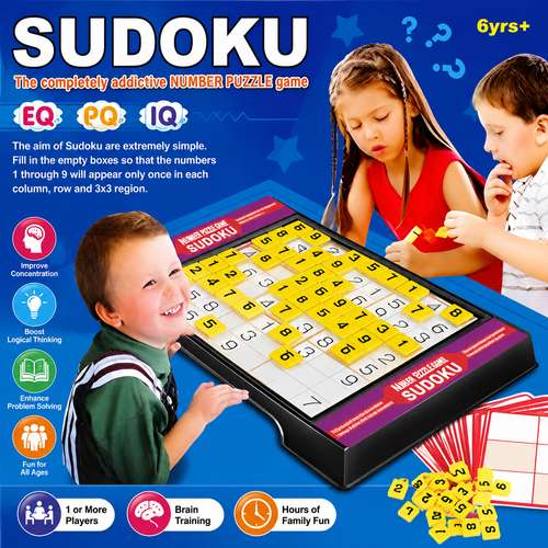 Sudoku Number Challenge Board Game - RTM