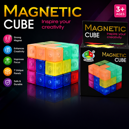 Colorful Magnetic Cube Puzzle - RBT