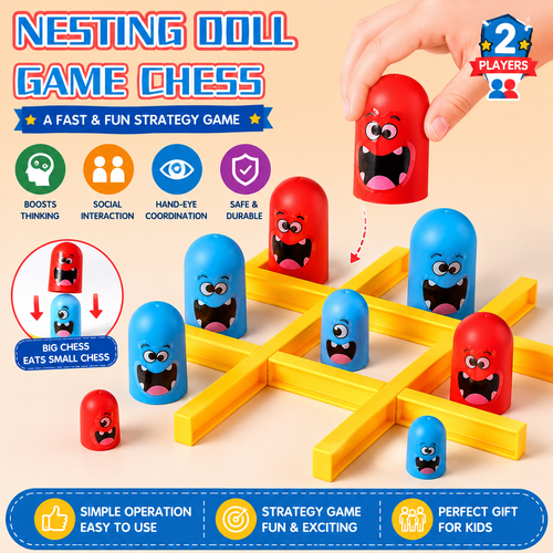 Gobble Tic Tac Toe Family Board Game CAB