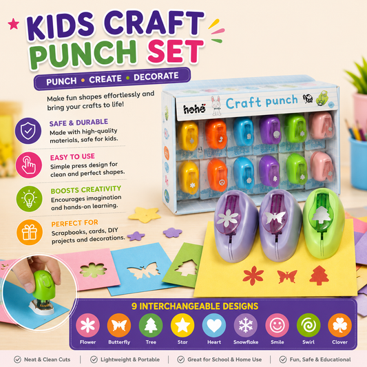 DIY Creative Paper Craft Punch Set - RHAC