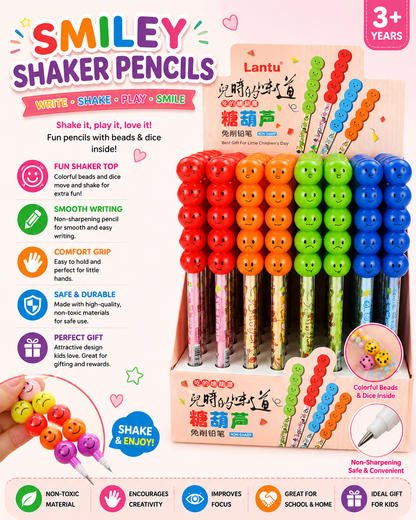 Smiley Bullet Fancy Pencils - LBT