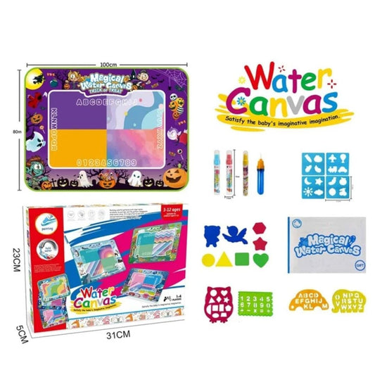 Water Canvas Doodle Mat KABY