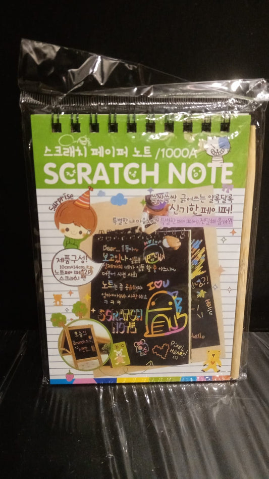 Scratch book small LRY