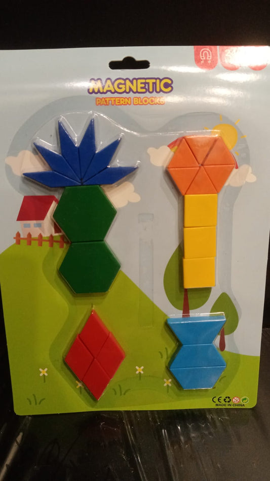 Magnetic Pattern blocks LRY