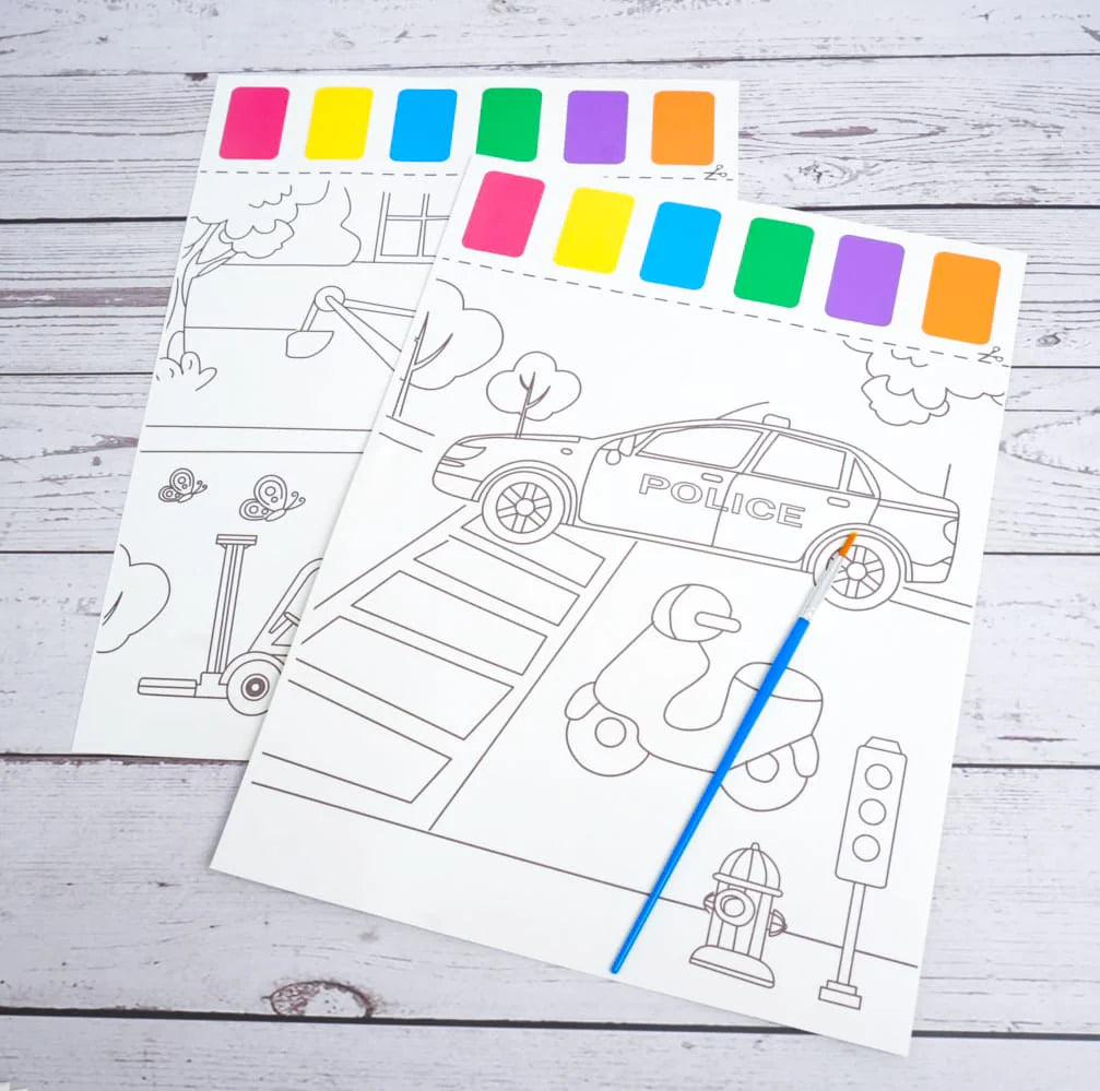 Color by Water Activity Sheets - KPSM